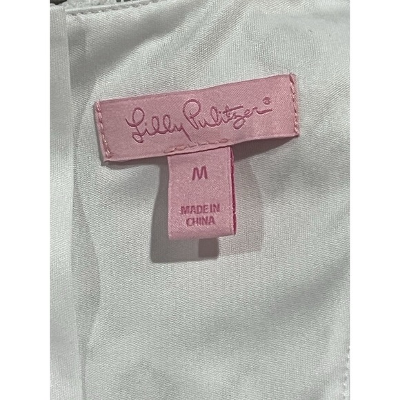 lilly‎ pulitzer dress Medium White With Lace - Picture 7 of 8